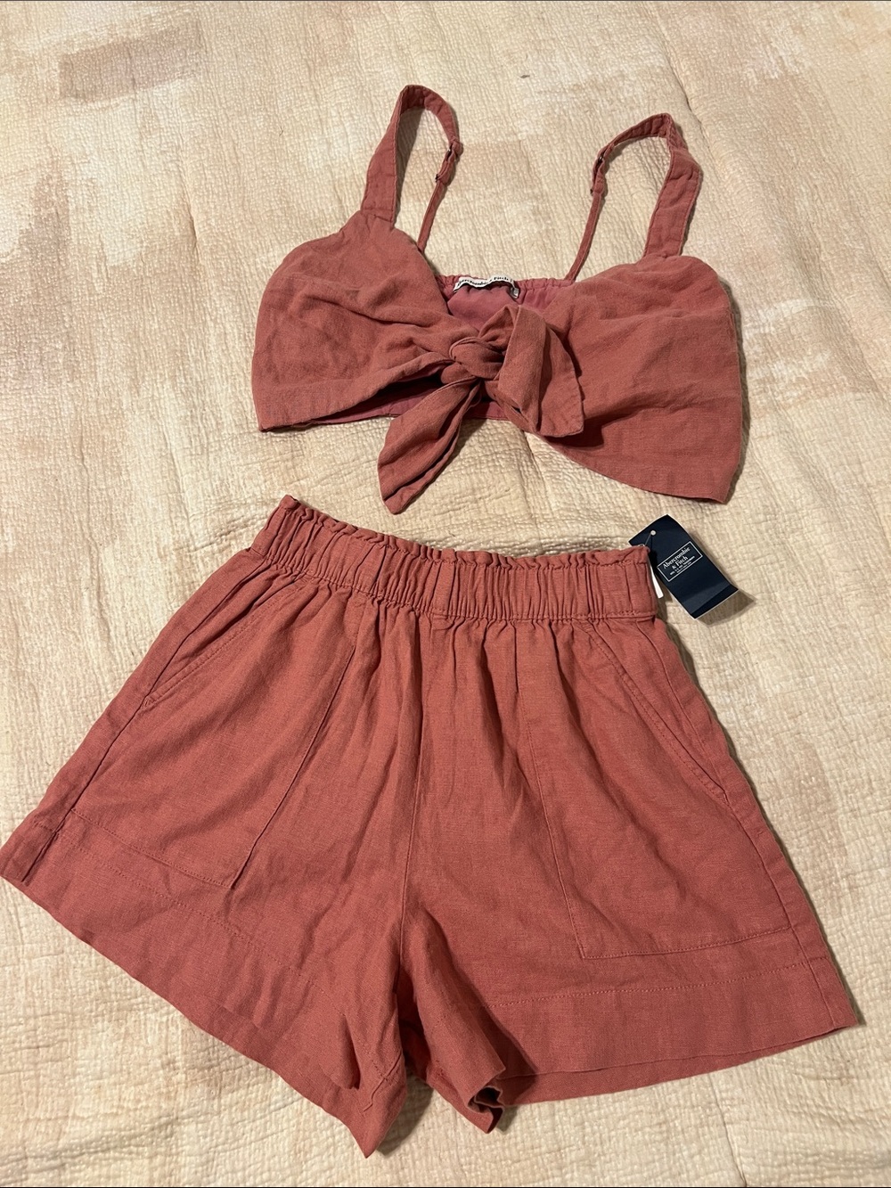 Abercrombie & Fitch 3-piece Dusty Rose Set